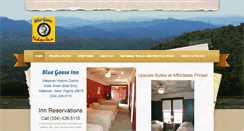 Desktop Screenshot of bluegoosesaloon.com